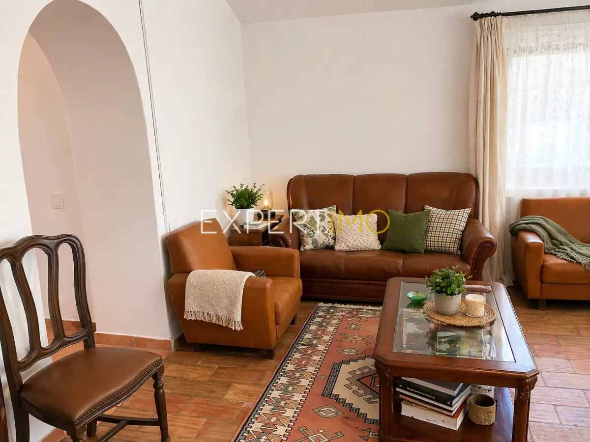 Sala de estar - Quinta com Casa Térrea T3, T1 e Terreno em Santa Catarina, Tavira (24)