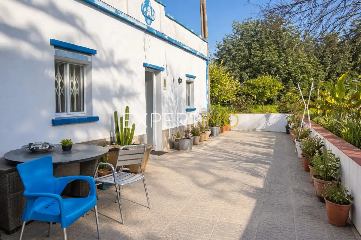 Fachada - Quinta com Casa Térrea T3, T1 e Terreno em Santa Catarina, Tavira (3)