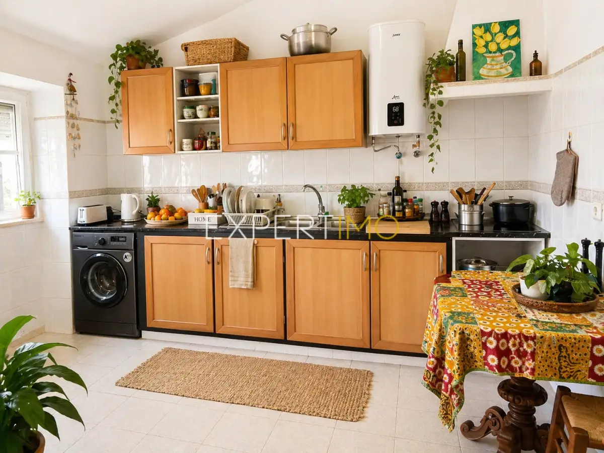 Cozinha - Quinta com Casa Térrea T3, T1 e Terreno em Santa Catarina, Tavira (7)